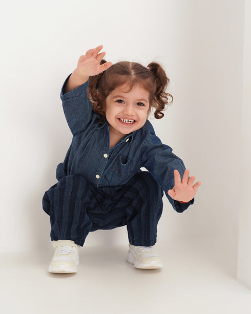 CAMASA BLEUMARIN DIN DENIM